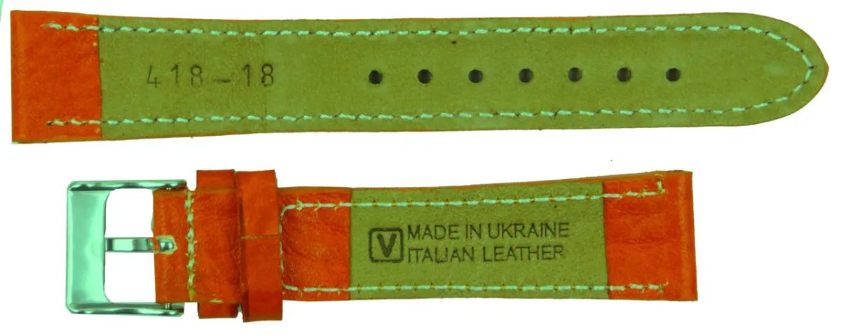 ФОТО КАРТИНКИ ЗОБРАЖЕННЯ Шкіряний жіночий ремінець для годинника MYKHAIL IKHTYAR Ш18 мм оранжевий S418-18S orange РОЗДРІБ ОПТ ГУРТ ГУРТОМ ОПТОМ! З ЄВРОПИ! ЯКІСТЬ! Купити Львів Характеристики Ціна Оплата Доставка "БОГОДАР" ІНТЕРНЕТ-МАГАЗИН Огляд Рейтинг Порівняння Як вибрати Якісний