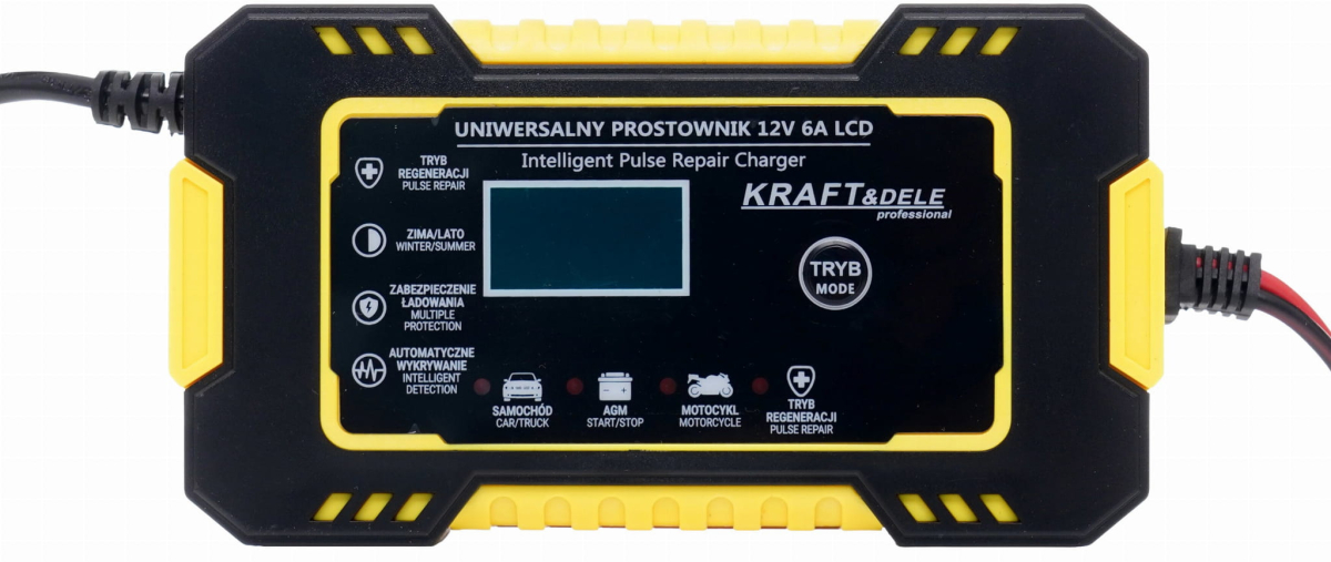 ФОТО КАРТИНКИ ЗОБРАЖЕННЯ Automatyczny prostownik akumulatorowy LCD 12V / 6A KD1290 РОЗДРІБ ОПТ ГУРТ ГУРТОМ ОПТОМ! З ЄВРОПИ! ЯКІСТЬ! Купити Львів Характеристики Ціна Оплата Доставка "БОГОДАР" ІНТЕРНЕТ-МАГАЗИН Огляд Рейтинг Порівняння Як вибрати Якісний