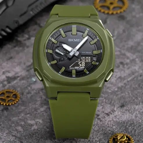 ФОТО КАРТИНКИ ЗОБРАЖЕННЯ Годинник наручний SKMEI 2091AGBK, GREEN-BLACK, 10301 РОЗДРІБ ОПТ ГУРТ ГУРТОМ ОПТОМ! З ЄВРОПИ! ЯКІСТЬ! Купити Львів Характеристики Ціна Оплата Доставка "БОГОДАР" ІНТЕРНЕТ-МАГАЗИН Огляд Рейтинг Порівняння Як вибрати Якісний