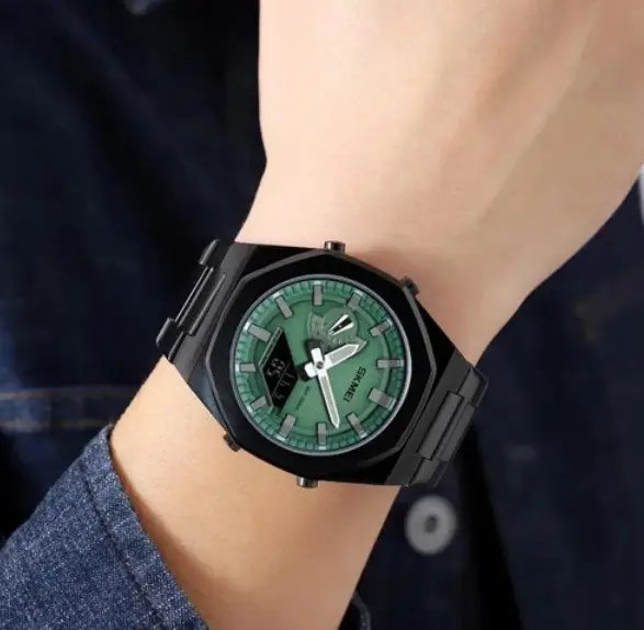 ФОТО КАРТИНКИ ЗОБРАЖЕННЯ Годинник наручний 1816BKGNBK SKMEI, BLACK/GREEN-BLACK РОЗДРІБ ОПТ ГУРТ ГУРТОМ ОПТОМ! З ЄВРОПИ! ЯКІСТЬ! Купити Львів Характеристики Ціна Оплата Доставка "БОГОДАР" ІНТЕРНЕТ-МАГАЗИН Огляд Рейтинг Порівняння Як вибрати Якісний
