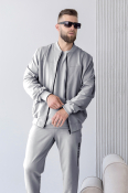 ФОТО КАРТИНКИ ЗОБРАЖЕННЯ Бомбер чоловічий TOTALFIT AM1-LD91-2XL 2XL Світло-сірий РОЗДРІБ ОПТ ГУРТ ГУРТОМ ОПТОМ! З ЄВРОПИ! ЯКІСТЬ! Купити Львів Характеристики Ціна Оплата Доставка "БОГОДАР" ІНТЕРНЕТ-МАГАЗИН Огляд Рейтинг Порівняння Як вибрати Якісний