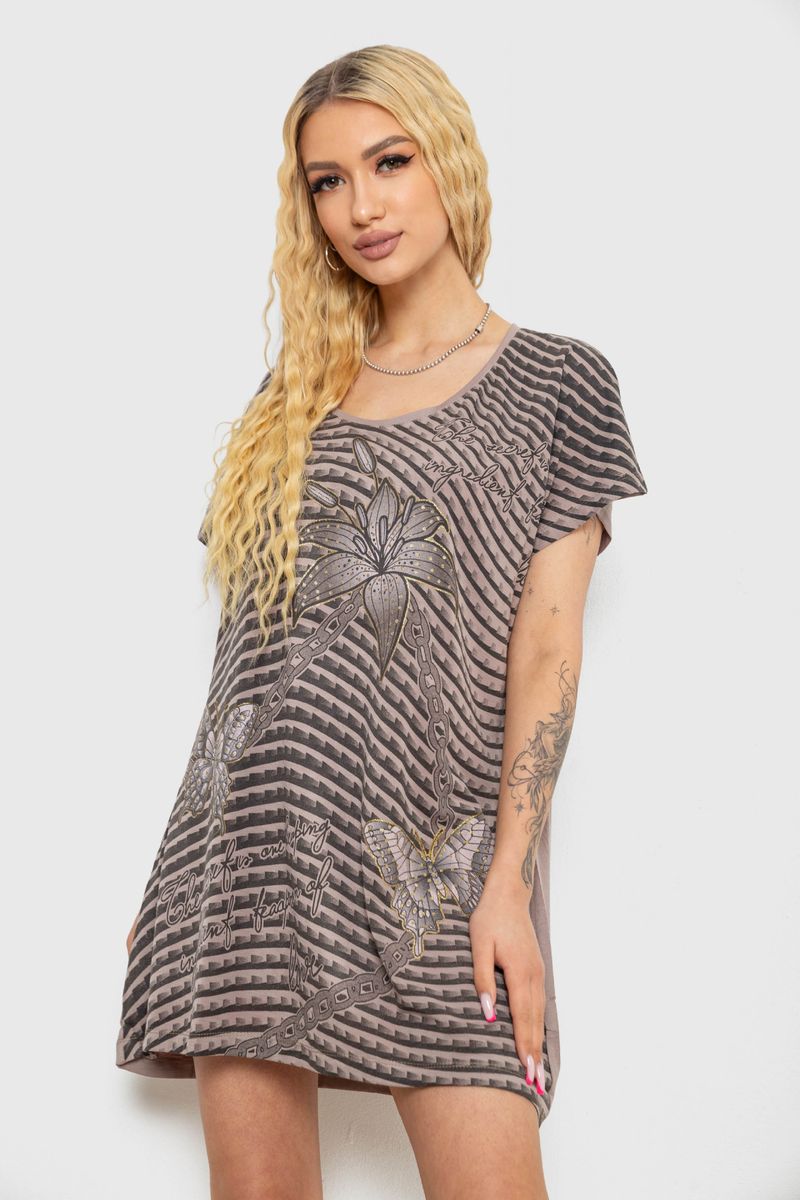 ФОТО КАРТИНКИ ЗОБРАЖЕННЯ Туніка жіноча з принтом KULADA 238RBD378 7XL Мокко РОЗДРІБ ОПТ ГУРТ ГУРТОМ ОПТОМ! З ЄВРОПИ! ЯКІСТЬ! Купити Львів Характеристики Ціна Оплата Доставка "БОГОДАР" ІНТЕРНЕТ-МАГАЗИН Огляд Рейтинг Порівняння Як вибрати Якісний