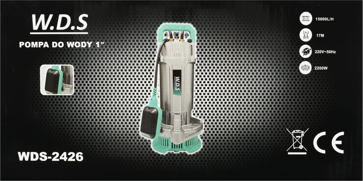 ФОТО КАРТИНКИ ЗОБРАЖЕННЯ Pompa do wody 2200W 1" 15000l/h + PŁYWAK WDS2426 РОЗДРІБ ОПТ ГУРТ ГУРТОМ ОПТОМ! З ЄВРОПИ! ЯКІСТЬ! Купити Львів Характеристики Ціна Оплата Доставка "БОГОДАР" ІНТЕРНЕТ-МАГАЗИН Огляд Рейтинг Порівняння Як вибрати Якісний