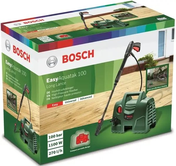 ФОТО КАРТИНКИ ЗОБРАЖЕННЯ Потужна мийка високого тиску BOSCH EasyAquatak 100 Long Lance : 1200 Вт, 100 бар, 300 л/год РОЗДРІБ ОПТ ГУРТ ГУРТОМ ОПТОМ! З ЄВРОПИ! ЯКІСТЬ! Купити Львів Характеристики Ціна Оплата Доставка "БОГОДАР" ІНТЕРНЕТ-МАГАЗИН Огляд Рейтинг Порівняння Як вибрати Якісний