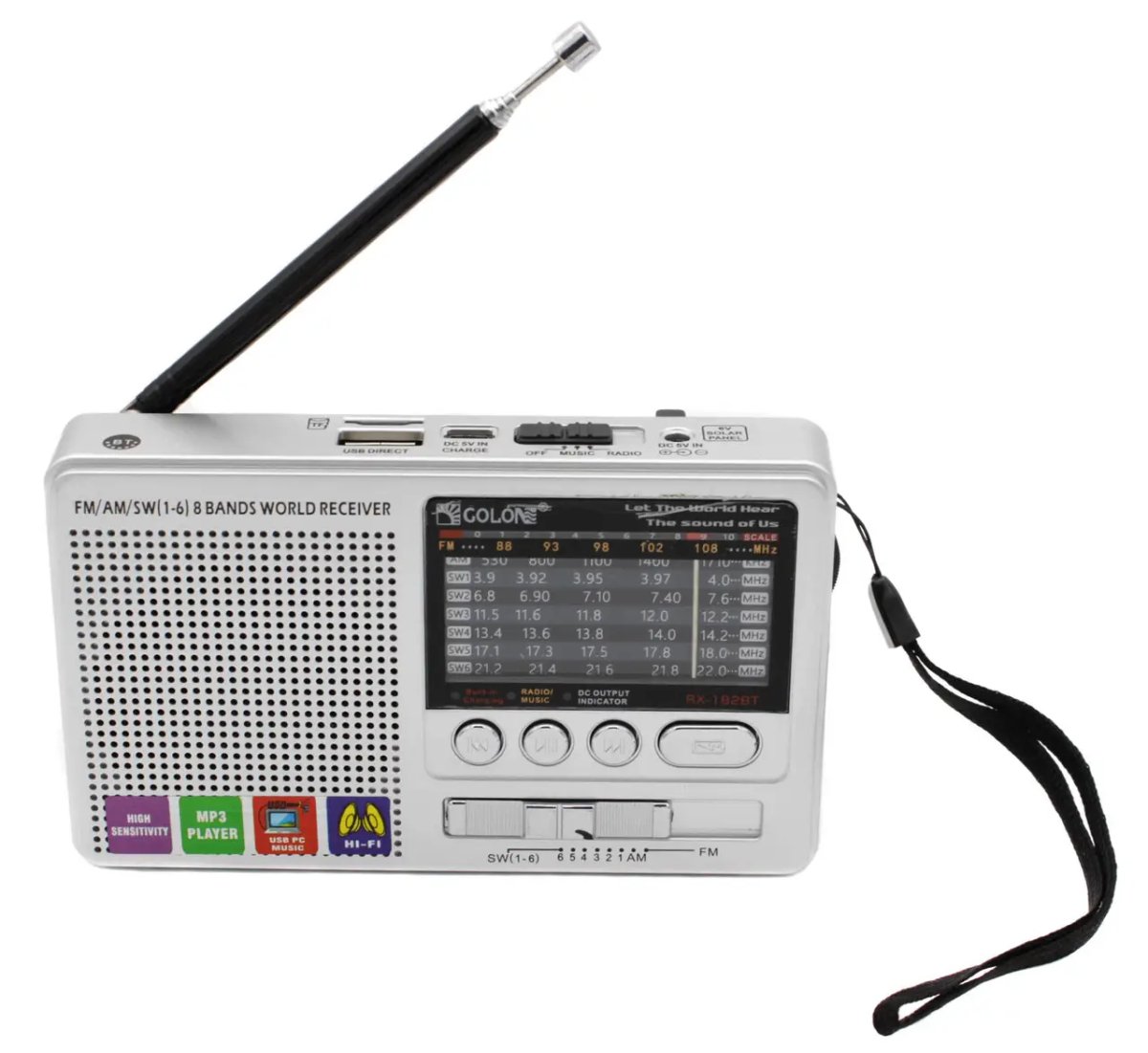 ФОТО КАРТИНКИ ЗОБРАЖЕННЯ Радіоприймач GOLON RX-182BT РОЗДРІБ ОПТ ГУРТ ГУРТОМ ОПТОМ! З ЄВРОПИ! ЯКІСТЬ! Купити Львів Характеристики Ціна Оплата Доставка "БОГОДАР" ІНТЕРНЕТ-МАГАЗИН Огляд Рейтинг Порівняння Як вибрати Якісний