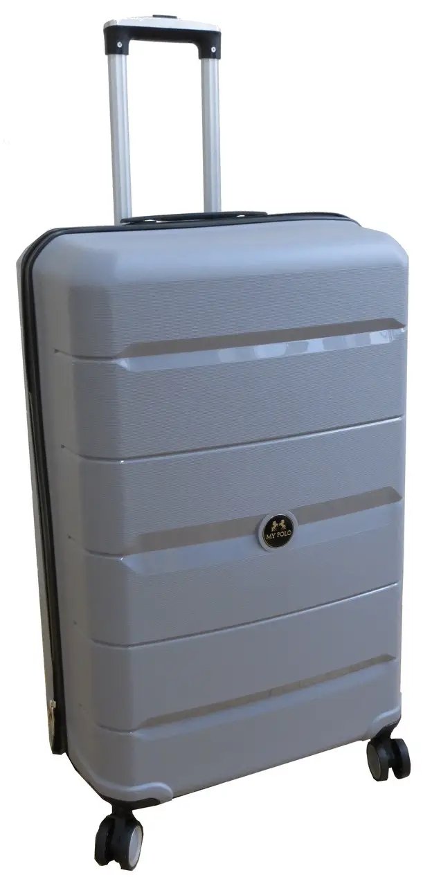 ФОТО КАРТИНКИ ЗОБРАЖЕННЯ Велика валіза на колесах з поліпропілену 93L My Polo, Туреччина сіра 70c05 large grey РОЗДРІБ ОПТ ГУРТ ГУРТОМ ОПТОМ! З ЄВРОПИ! ЯКІСТЬ! Купити Львів Характеристики Ціна Оплата Доставка "БОГОДАР" ІНТЕРНЕТ-МАГАЗИН Огляд Рейтинг Порівняння Як вибрати Якісний