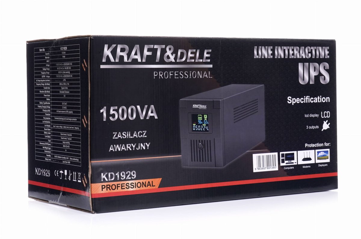 ФОТО КАРТИНКИ ЗОБРАЖЕННЯ Zasilacz awaryjny UPS 1500VA LCD KD1929 РОЗДРІБ ОПТ ГУРТ ГУРТОМ ОПТОМ! З ЄВРОПИ! ЯКІСТЬ! Купити Львів Характеристики Ціна Оплата Доставка "БОГОДАР" ІНТЕРНЕТ-МАГАЗИН Огляд Рейтинг Порівняння Як вибрати Якісний