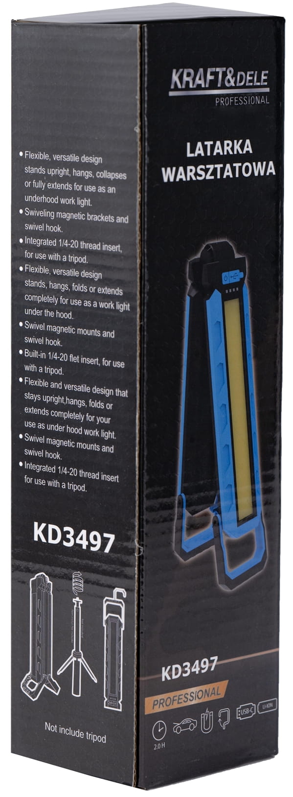 ФОТО КАРТИНКИ ЗОБРАЖЕННЯ LATARKA WARSZTATOWA LED USB-C 1100LM 4000mAh KD3497 РОЗДРІБ ОПТ ГУРТ ГУРТОМ ОПТОМ! З ЄВРОПИ! ЯКІСТЬ! Купити Львів Характеристики Ціна Оплата Доставка "БОГОДАР" ІНТЕРНЕТ-МАГАЗИН Огляд Рейтинг Порівняння Як вибрати Якісний