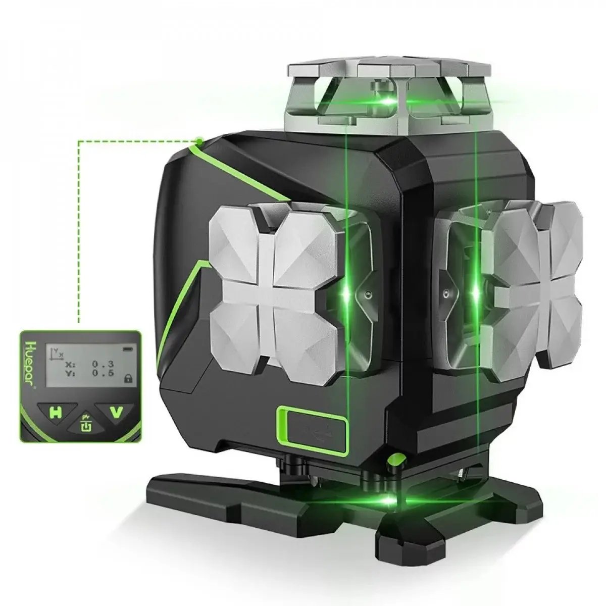 ФОТО КАРТИНКИ ЗОБРАЖЕННЯ Лазерний нівелір Huepar 4D (S04CG) : 20м, зелений лазер, 16 ліній (4 площині по 360°) РОЗДРІБ ОПТ ГУРТ ГУРТОМ ОПТОМ! З ЄВРОПИ! ЯКІСТЬ! Купити Львів Характеристики Ціна Оплата Доставка "БОГОДАР" ІНТЕРНЕТ-МАГАЗИН Огляд Рейтинг Порівняння Як вибрати Якісний