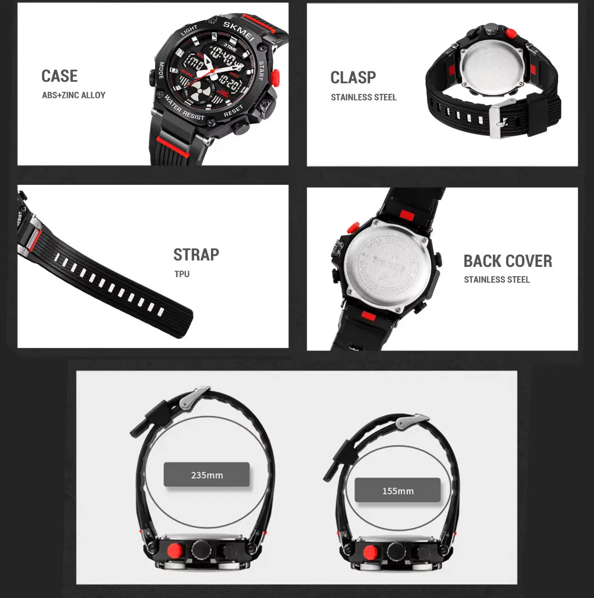 ФОТО КАРТИНКИ ЗОБРАЖЕННЯ Годинник наручний SKMEI 2223BK, BLACK, 11440 РОЗДРІБ ОПТ ГУРТ ГУРТОМ ОПТОМ! З ЄВРОПИ! ЯКІСТЬ! Купити Львів Характеристики Ціна Оплата Доставка "БОГОДАР" ІНТЕРНЕТ-МАГАЗИН Огляд Рейтинг Порівняння Як вибрати Якісний