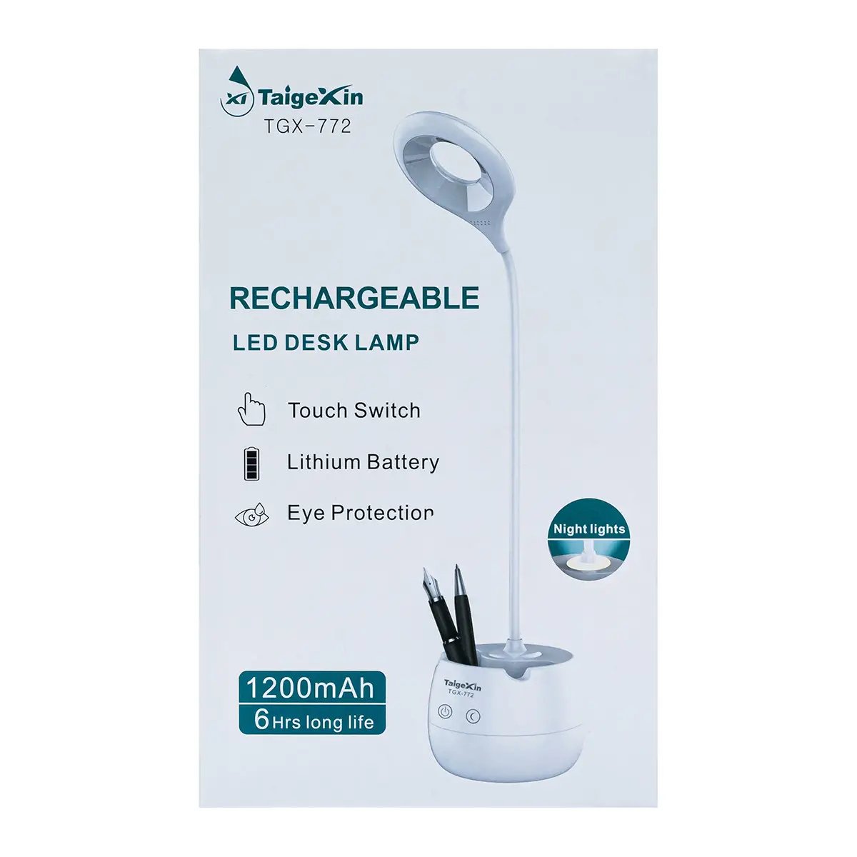 ФОТО КАРТИНКИ ЗОБРАЖЕННЯ Настільна LED-лампа акумуляторна/нічник/осередка для ручок/TGX-772 РОЗДРІБ ОПТ ГУРТ ГУРТОМ ОПТОМ! З ЄВРОПИ! ЯКІСТЬ! Купити Львів Характеристики Ціна Оплата Доставка "БОГОДАР" ІНТЕРНЕТ-МАГАЗИН Огляд Рейтинг Порівняння Як вибрати Якісний