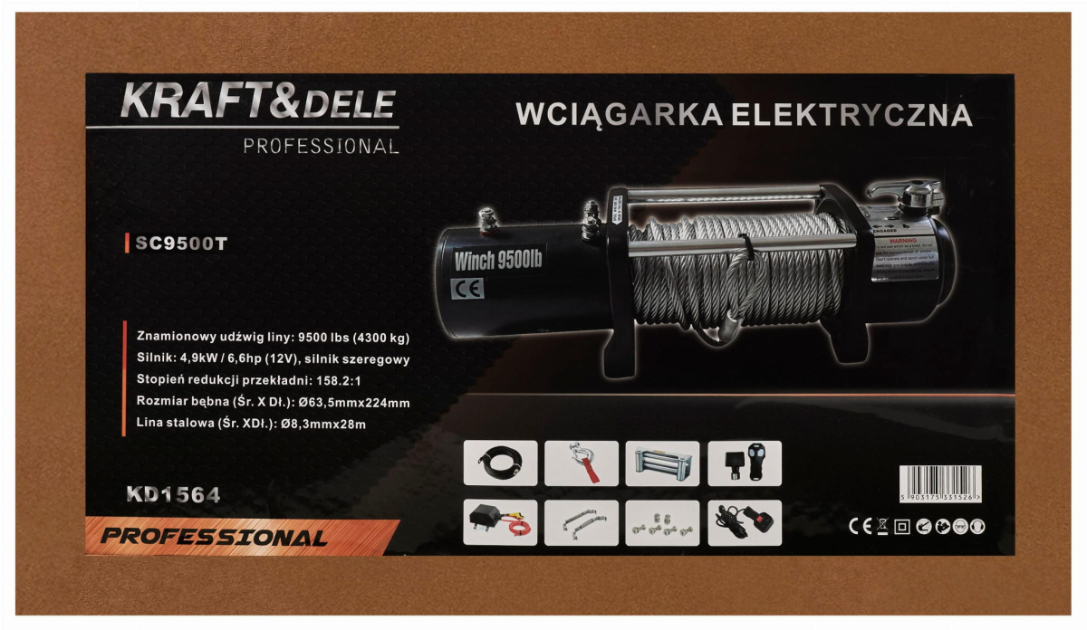 ФОТО КАРТИНКИ ЗОБРАЖЕННЯ Wyciągarka - Wciągarka elektryczna KD1564 9500LBS 12V РОЗДРІБ ОПТ ГУРТ ГУРТОМ ОПТОМ! З ЄВРОПИ! ЯКІСТЬ! Купити Львів Характеристики Ціна Оплата Доставка "БОГОДАР" ІНТЕРНЕТ-МАГАЗИН Огляд Рейтинг Порівняння Як вибрати Якісний
