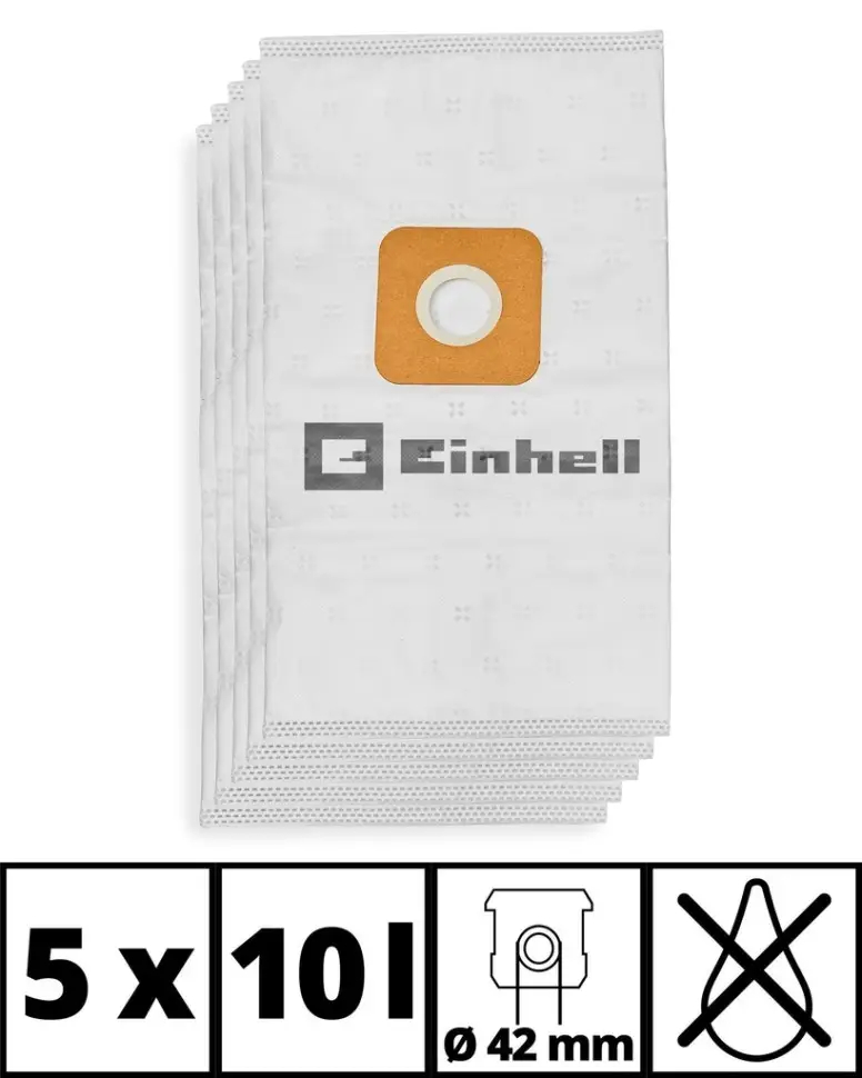 ФОТО КАРТИНКИ ЗОБРАЖЕННЯ Мішки синтетичні до пилососів EINHELL 10 л, 5 шт (2351262) РОЗДРІБ ОПТ ГУРТ ГУРТОМ ОПТОМ! З ЄВРОПИ! ЯКІСТЬ! Купити Львів Характеристики Ціна Оплата Доставка "БОГОДАР" ІНТЕРНЕТ-МАГАЗИН Огляд Рейтинг Порівняння Як вибрати Якісний