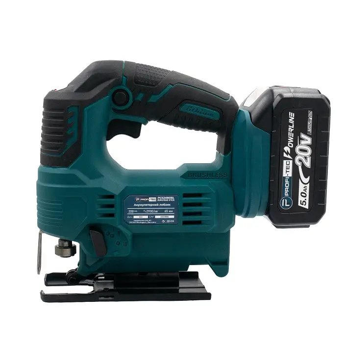 ФОТО КАРТИНКИ ЗОБРАЖЕННЯ Потужний акумуляторний лобзик PROFI-TEC PGS2080BL POWERLINE : з АКБ 20V 4.0 Ah, 2900 хід/хв, хід штока 18мм РОЗДРІБ ОПТ ГУРТ ГУРТОМ ОПТОМ! З ЄВРОПИ! ЯКІСТЬ! Купити Львів Характеристики Ціна Оплата Доставка "БОГОДАР" ІНТЕРНЕТ-МАГАЗИН Огляд Рейтинг Порівняння Як вибрати Якісний