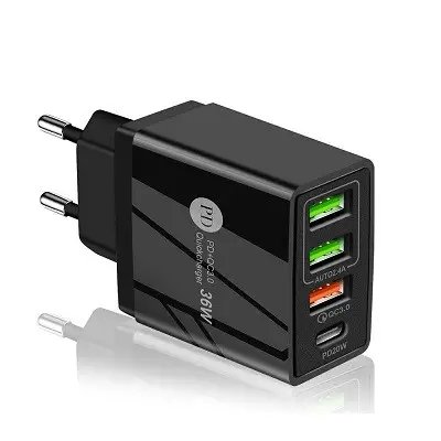 ФОТО КАРТИНКИ ЗОБРАЖЕННЯ Мережевий зарядний пристрій ЗЗП TZ40 3 USB + PD 36 W РОЗДРІБ ОПТ ГУРТ ГУРТОМ ОПТОМ! З ЄВРОПИ! ЯКІСТЬ! Купити Львів Характеристики Ціна Оплата Доставка "БОГОДАР" ІНТЕРНЕТ-МАГАЗИН Огляд Рейтинг Порівняння Як вибрати Якісний