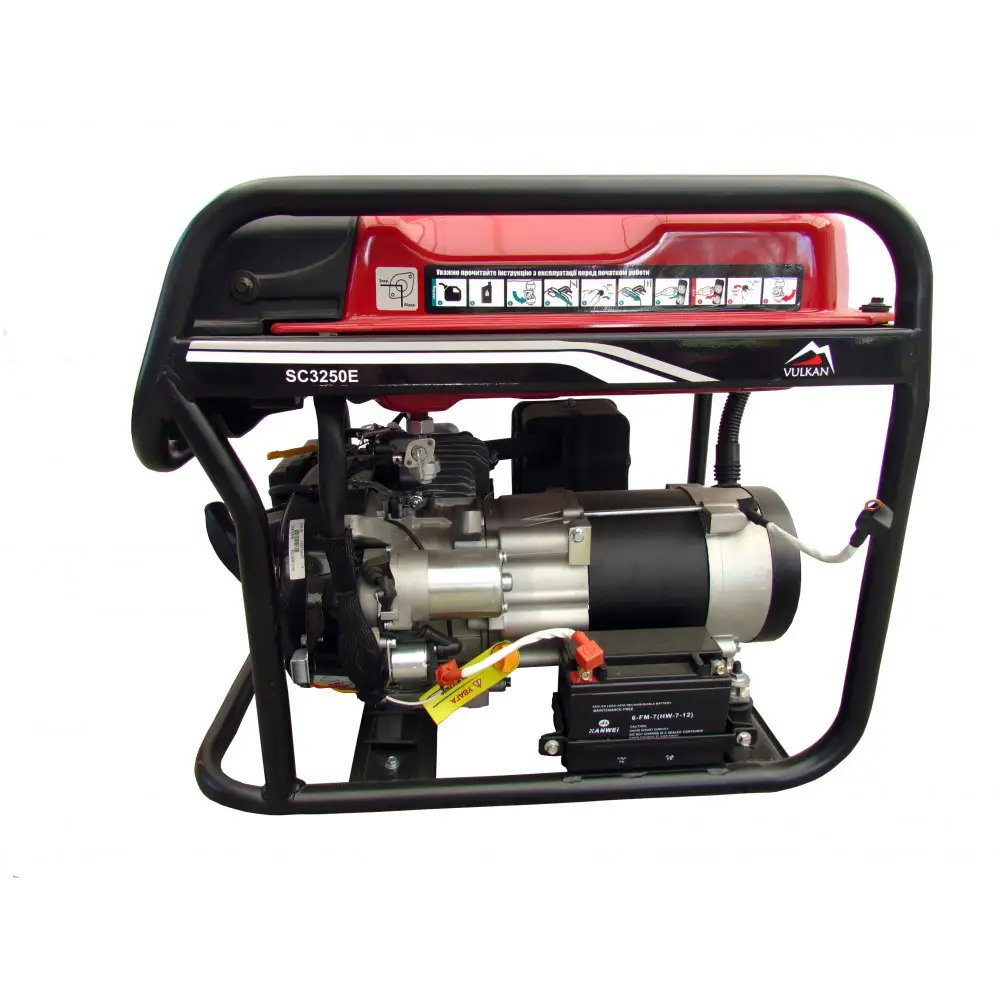 ФОТО КАРТИНКИ ЗОБРАЖЕННЯ Професійний генератор бензиновий (електрогенератор) VULKAN SC3250E-II : 2.5/2.8 кВт бензогенератор для дому РОЗДРІБ ОПТ ГУРТ ГУРТОМ ОПТОМ! З ЄВРОПИ! ЯКІСТЬ! Купити Львів Характеристики Ціна Оплата Доставка "БОГОДАР" ІНТЕРНЕТ-МАГАЗИН Огляд Рейтинг Порівняння Як вибрати Якісний