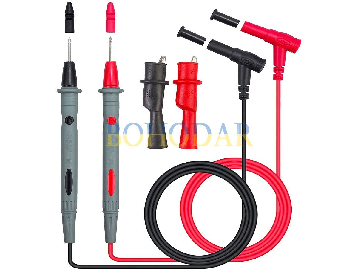 ФОТО КАРТИНКИ ЗОБРАЖЕННЯ Щупи BIGSTREN 12270 для тестера мультиметра лабораторних блоків живлення універсальні з заглушками +крокодили 1000V 20A CATIII CE Польща! РОЗДРІБ ОПТ ГУРТ ГУРТОМ ОПТОМ! З ЄВРОПИ! ЯКІСТЬ! Купити Львів Характеристики Ціна Оплата Доставка "БОГОДАР" ІНТЕРНЕТ-МАГАЗИН Огляд Рейтинг Порівняння Як вибрати Якісний