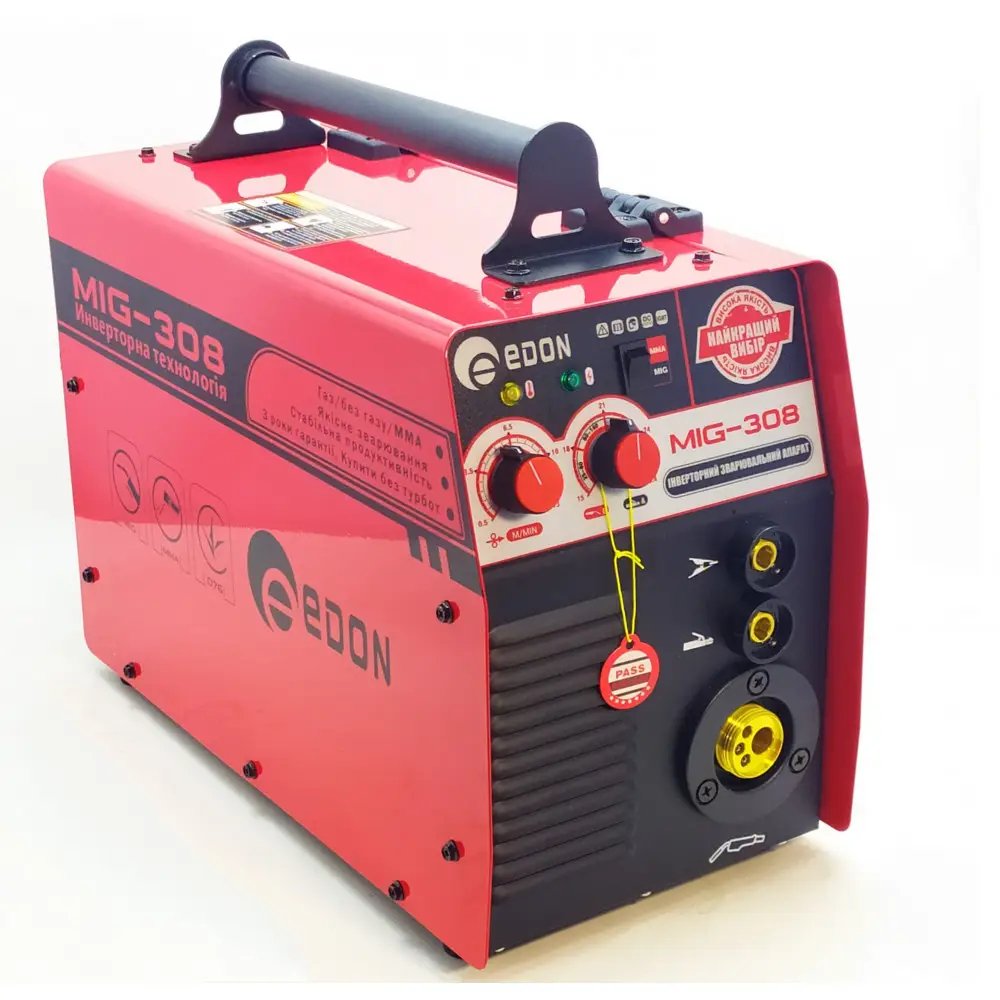 ФОТО КАРТИНКИ ЗОБРАЖЕННЯ Зварювальний напівавтомат EDON MIG-308 (7.5 кВт, 308 А) 2 в 1 MIG + MMA РОЗДРІБ ОПТ ГУРТ ГУРТОМ ОПТОМ! З ЄВРОПИ! ЯКІСТЬ! Купити Львів Характеристики Ціна Оплата Доставка "БОГОДАР" ІНТЕРНЕТ-МАГАЗИН Огляд Рейтинг Порівняння Як вибрати Якісний