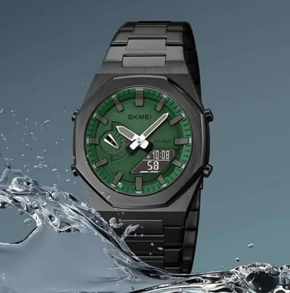 ФОТО КАРТИНКИ ЗОБРАЖЕННЯ Годинник наручний 1816BKGNBK SKMEI, BLACK/GREEN-BLACK РОЗДРІБ ОПТ ГУРТ ГУРТОМ ОПТОМ! З ЄВРОПИ! ЯКІСТЬ! Купити Львів Характеристики Ціна Оплата Доставка "БОГОДАР" ІНТЕРНЕТ-МАГАЗИН Огляд Рейтинг Порівняння Як вибрати Якісний