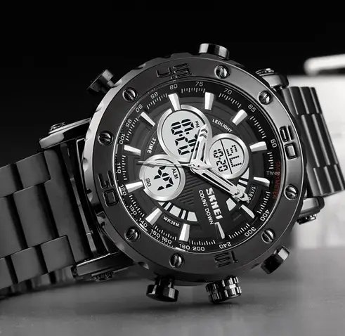 ФОТО КАРТИНКИ ЗОБРАЖЕННЯ Годинник наручний SKMEI 1636BKBK, BLACK-BLACK, 10243 РОЗДРІБ ОПТ ГУРТ ГУРТОМ ОПТОМ! З ЄВРОПИ! ЯКІСТЬ! Купити Львів Характеристики Ціна Оплата Доставка "БОГОДАР" ІНТЕРНЕТ-МАГАЗИН Огляд Рейтинг Порівняння Як вибрати Якісний