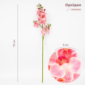 ФОТО КАРТИНКИ ЗОБРАЖЕННЯ Латексна орхідея, рожева, 72 см ВРЯТОВАНА ПОЗИЦІЯ BOHODAR 9259-139 РОЗДРІБ ОПТ ГУРТ ГУРТОМ ОПТОМ! З ЄВРОПИ! ЯКІСТЬ! Купити Львів Характеристики Ціна Оплата Доставка "БОГОДАР" ІНТЕРНЕТ-МАГАЗИН Огляд Рейтинг Порівняння Як вибрати Якісний