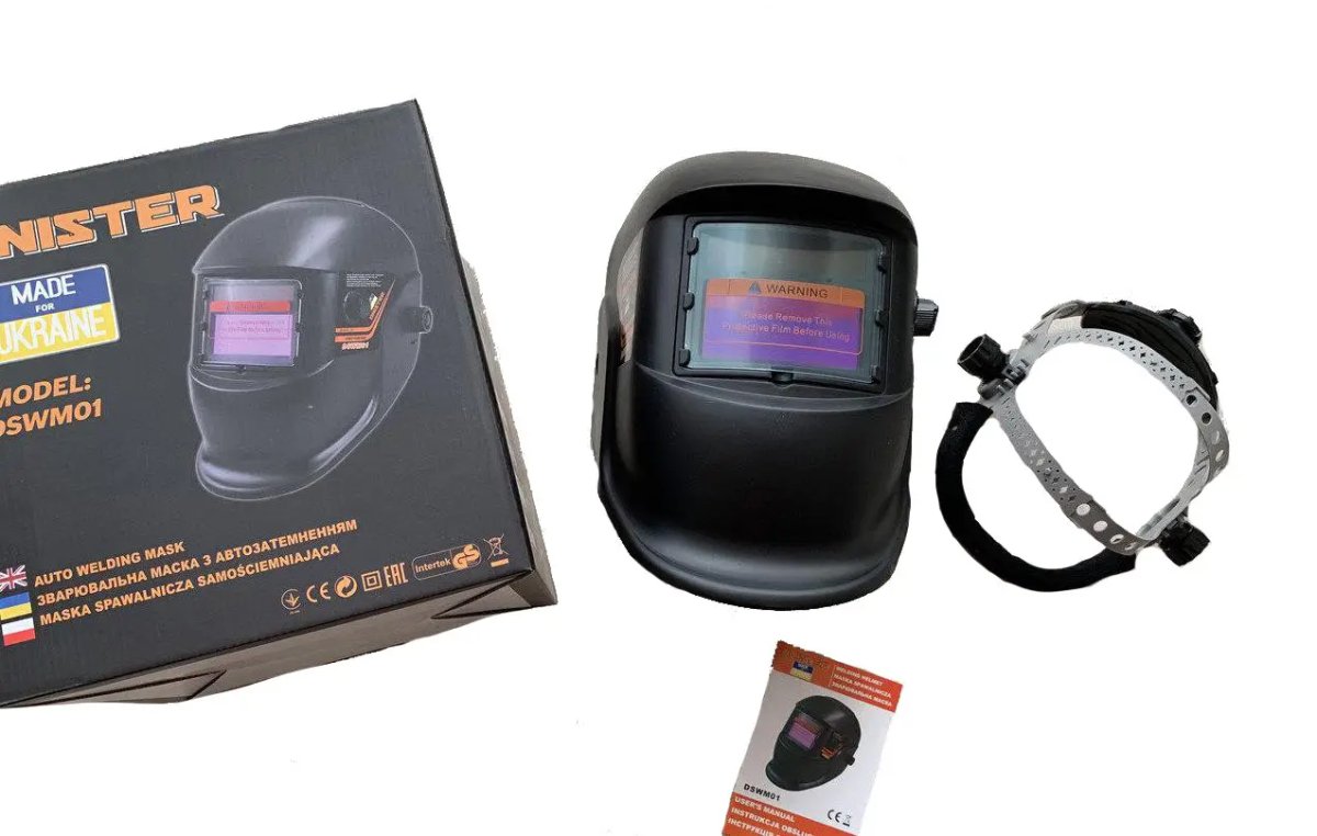 ФОТО КАРТИНКИ ЗОБРАЖЕННЯ Маска зварювальника (хамелеон) з автозатемненням DNISTER DSWM01 : DIN 9-13 маска для зварювання, щиток зварника РОЗДРІБ ОПТ ГУРТ ГУРТОМ ОПТОМ! З ЄВРОПИ! ЯКІСТЬ! Купити Львів Характеристики Ціна Оплата Доставка "БОГОДАР" ІНТЕРНЕТ-МАГАЗИН Огляд Рейтинг Порівняння Як вибрати Якісний