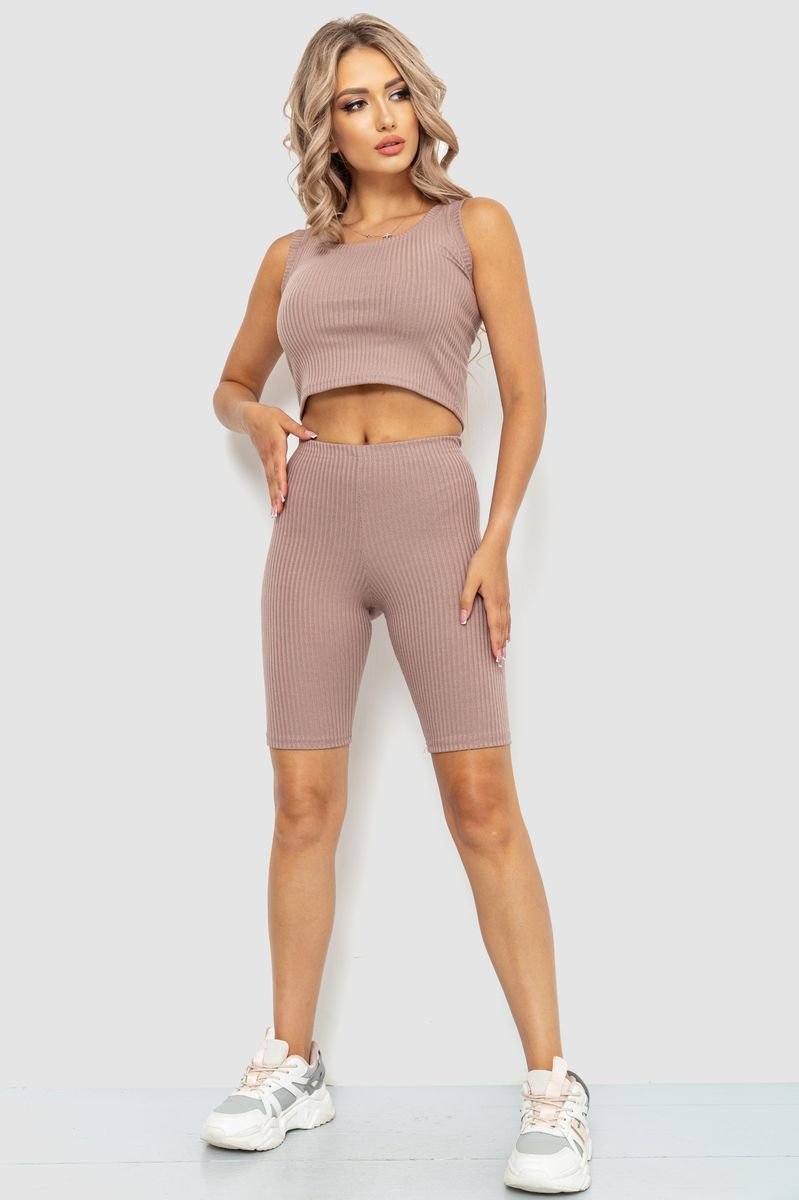 ФОТО КАРТИНКИ ЗОБРАЖЕННЯ Костюм жіночий в рубчик повсякденний AGER 214R700 S Темно-бежевий РОЗДРІБ ОПТ ГУРТ ГУРТОМ ОПТОМ! З ЄВРОПИ! ЯКІСТЬ! Купити Львів Характеристики Ціна Оплата Доставка "БОГОДАР" ІНТЕРНЕТ-МАГАЗИН Огляд Рейтинг Порівняння Як вибрати Якісний