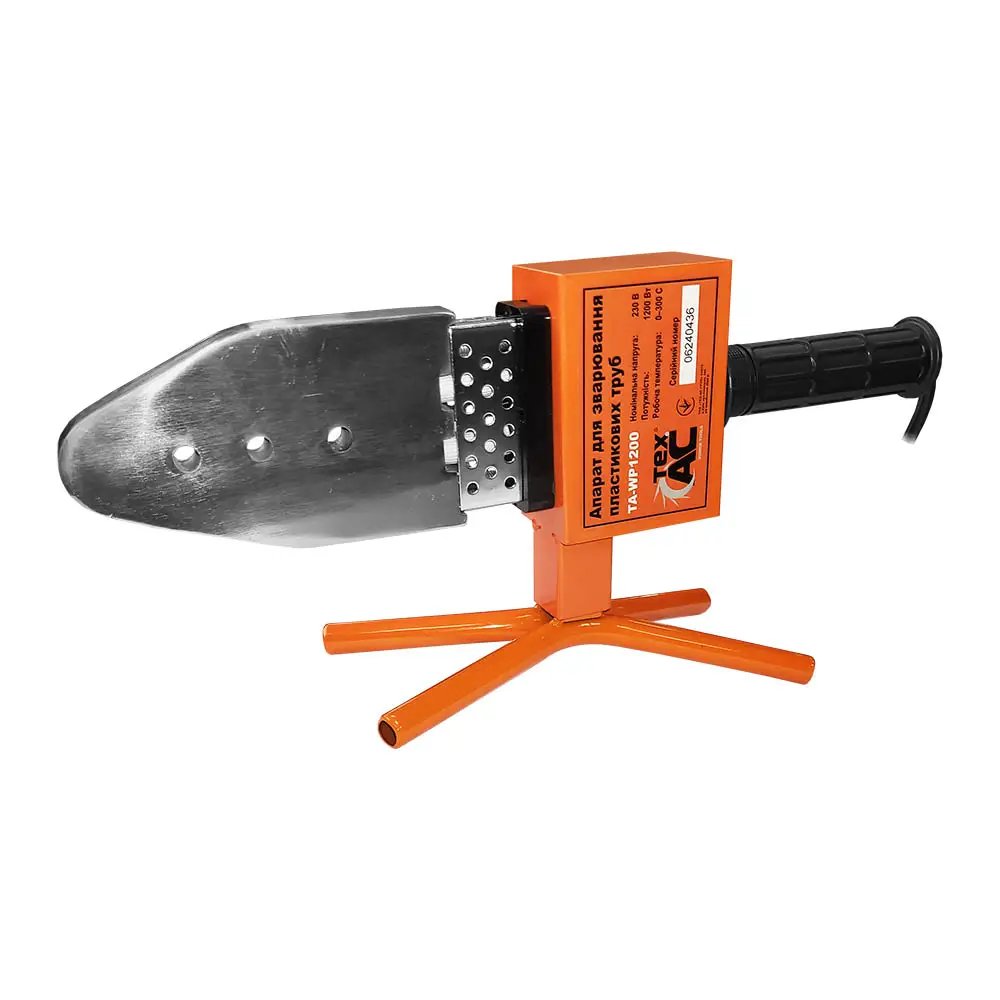 ФОТО КАРТИНКИ ЗОБРАЖЕННЯ Паяльник для пластикових труб (поліпропіленових труб) TEX.AC TA-WP1200 : 1200Вт, 20/25/32/40/50/63мм насадки  (00472) РОЗДРІБ ОПТ ГУРТ ГУРТОМ ОПТОМ! З ЄВРОПИ! ЯКІСТЬ! Купити Львів Характеристики Ціна Оплата Доставка "БОГОДАР" ІНТЕРНЕТ-МАГАЗИН Огляд Рейтинг Порівняння Як вибрати Якісний