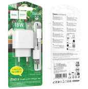 ФОТО КАРТИНКИ ЗОБРАЖЕННЯ ЗЗП Мережевий Зарядний пристрій HOCO CS52A/Type-C 3.0A РОЗДРІБ ОПТ ГУРТ ГУРТОМ ОПТОМ! З ЄВРОПИ! ЯКІСТЬ! Купити Львів Характеристики Ціна Оплата Доставка "БОГОДАР" ІНТЕРНЕТ-МАГАЗИН Огляд Рейтинг Порівняння Як вибрати Якісний