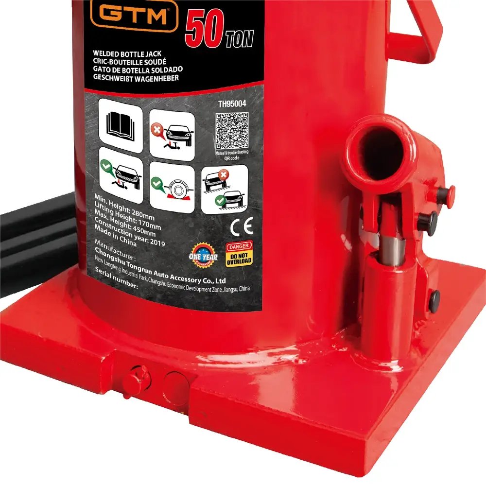 ФОТО КАРТИНКИ ЗОБРАЖЕННЯ Домкрат гідравлічний 50т GTM TH95004 пляшковий одноштоковий : висота підйому 450 мм, вантажопідйомність 50 т РОЗДРІБ ОПТ ГУРТ ГУРТОМ ОПТОМ! З ЄВРОПИ! ЯКІСТЬ! Купити Львів Характеристики Ціна Оплата Доставка "БОГОДАР" ІНТЕРНЕТ-МАГАЗИН Огляд Рейтинг Порівняння Як вибрати Якісний