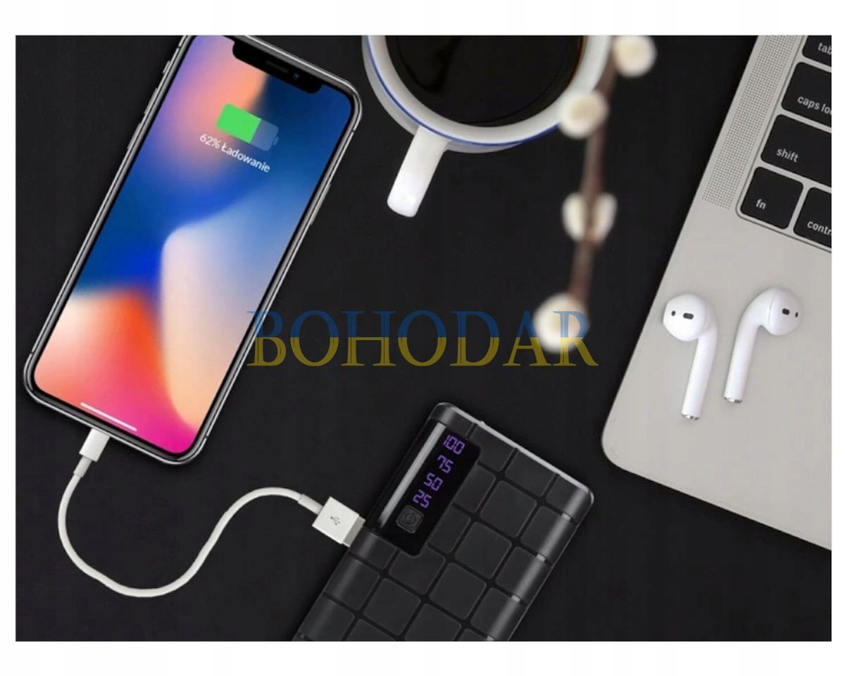 ФОТО КАРТИНКИ ЗОБРАЖЕННЯ Повербанк MOBILE POWER QL-268 20000 mAh чорний POWERBANK ПОВЕР БАНК LCD з ліхтариком фонариком UNIVERSAL 100% HIGH SPEED 3xUSB 2.1A Польща! РОЗДРІБ ОПТ ГУРТ ГУРТОМ ОПТОМ! З ЄВРОПИ! ЯКІСТЬ! Купити Львів Характеристики Ціна Оплата Доставка "БОГОДАР" ІНТЕРНЕТ-МАГАЗИН Огляд Рейтинг Порівняння Як вибрати Якісний