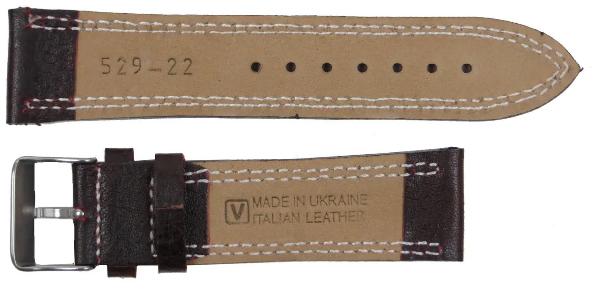 ФОТО КАРТИНКИ ЗОБРАЖЕННЯ Ремінець для годинника із шкіри MYKHAIL IKHTYAR Ш22 мм темно-коричневий S529-22S dark brown РОЗДРІБ ОПТ ГУРТ ГУРТОМ ОПТОМ! З ЄВРОПИ! ЯКІСТЬ! Купити Львів Характеристики Ціна Оплата Доставка "БОГОДАР" ІНТЕРНЕТ-МАГАЗИН Огляд Рейтинг Порівняння Як вибрати Якісний