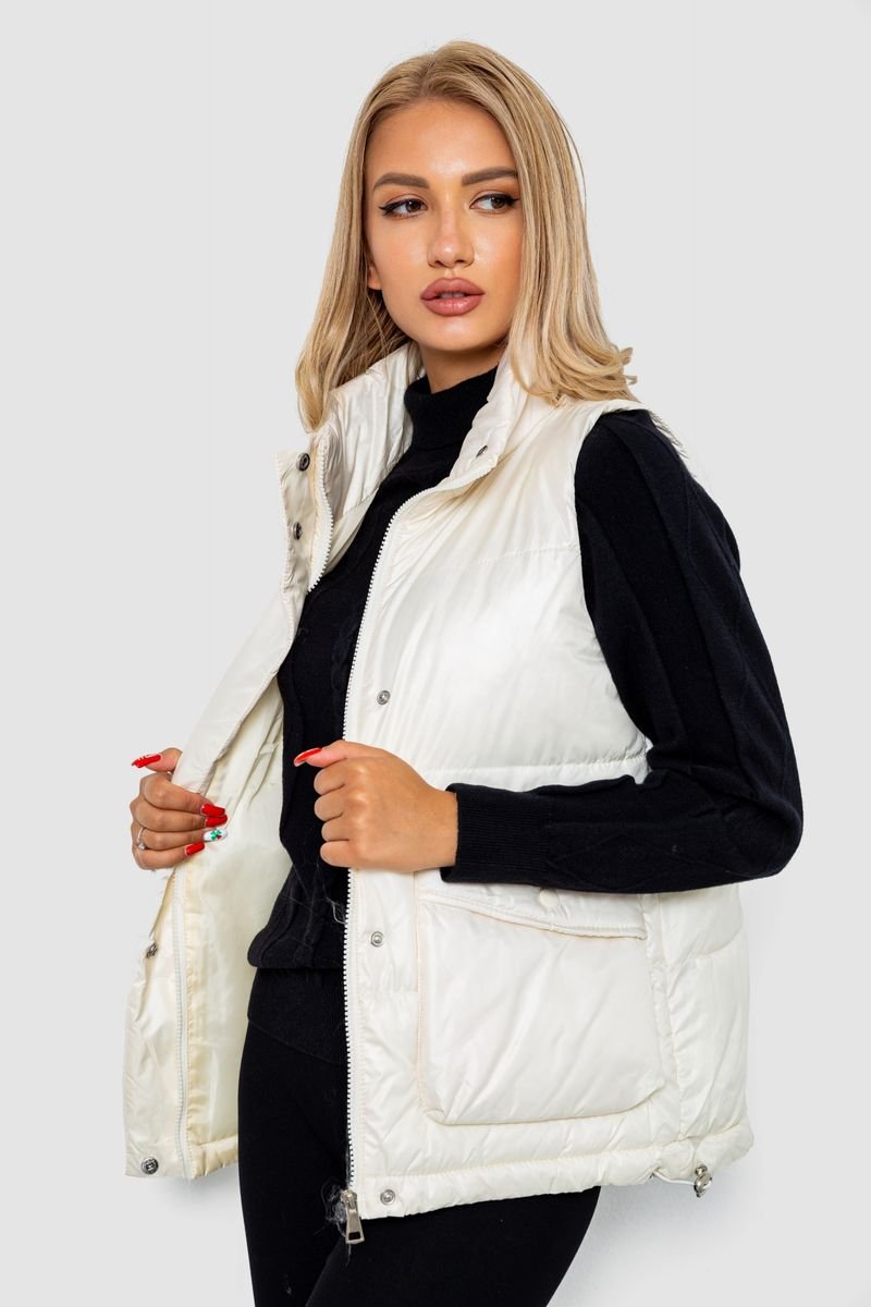 ФОТО КАРТИНКИ ЗОБРАЖЕННЯ Жилет жіночий AGER 244R533 XXXL Кремовий РОЗДРІБ ОПТ ГУРТ ГУРТОМ ОПТОМ! З ЄВРОПИ! ЯКІСТЬ! Купити Львів Характеристики Ціна Оплата Доставка "БОГОДАР" ІНТЕРНЕТ-МАГАЗИН Огляд Рейтинг Порівняння Як вибрати Якісний