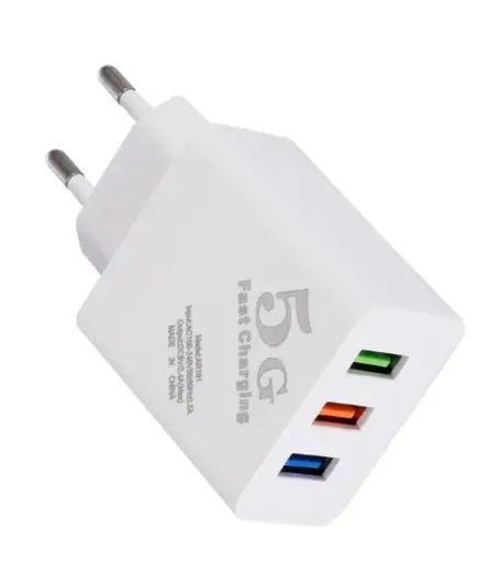 ФОТО КАРТИНКИ ЗОБРАЖЕННЯ ЗЗП Мережевий зарядний пристрій PD AR101 5G, 3*USB, РОЗДРІБ ОПТ ГУРТ ГУРТОМ ОПТОМ! З ЄВРОПИ! ЯКІСТЬ! Купити Львів Характеристики Ціна Оплата Доставка "БОГОДАР" ІНТЕРНЕТ-МАГАЗИН Огляд Рейтинг Порівняння Як вибрати Якісний