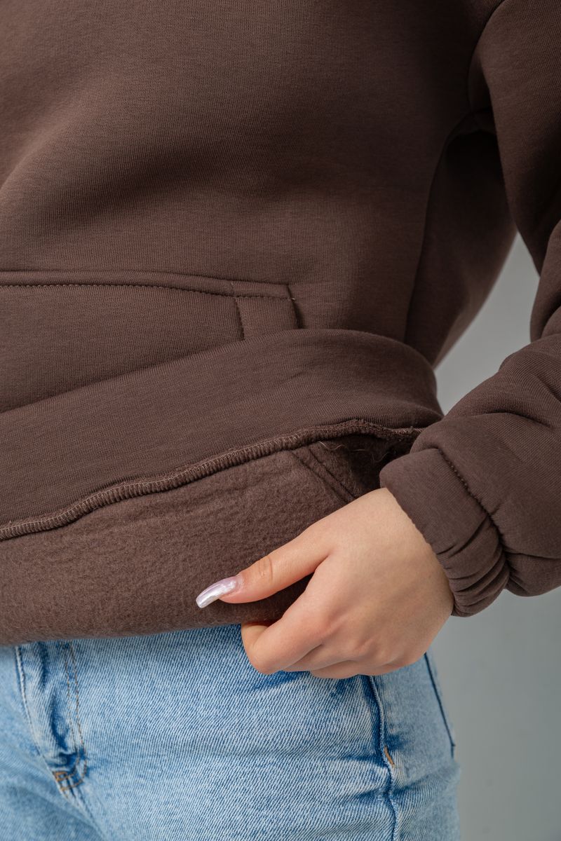 ФОТО КАРТИНКИ ЗОБРАЖЕННЯ Худі жіноча тринитка на флісі AGER 102R364 S-M Темно-коричневий РОЗДРІБ ОПТ ГУРТ ГУРТОМ ОПТОМ! З ЄВРОПИ! ЯКІСТЬ! Купити Львів Характеристики Ціна Оплата Доставка "БОГОДАР" ІНТЕРНЕТ-МАГАЗИН Огляд Рейтинг Порівняння Як вибрати Якісний