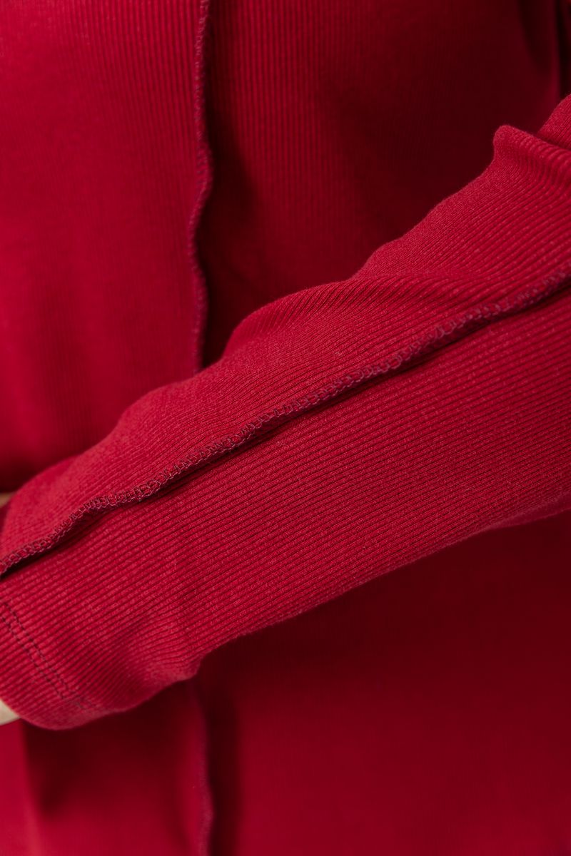 ФОТО КАРТИНКИ ЗОБРАЖЕННЯ Жіночий лонгслів в рубчик AGER 102R325-1 L-XL Бордовий РОЗДРІБ ОПТ ГУРТ ГУРТОМ ОПТОМ! З ЄВРОПИ! ЯКІСТЬ! Купити Львів Характеристики Ціна Оплата Доставка "БОГОДАР" ІНТЕРНЕТ-МАГАЗИН Огляд Рейтинг Порівняння Як вибрати Якісний