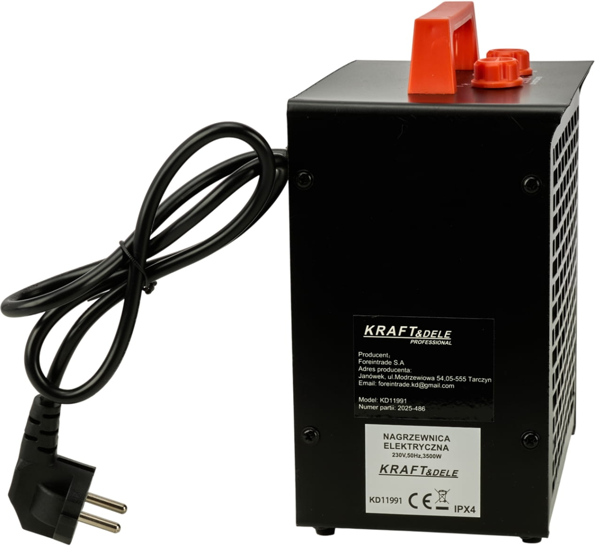 ФОТО КАРТИНКИ ЗОБРАЖЕННЯ NAGRZEWNICA ELEKTRYCZNA 3500W KD11991 РОЗДРІБ ОПТ ГУРТ ГУРТОМ ОПТОМ! З ЄВРОПИ! ЯКІСТЬ! Купити Львів Характеристики Ціна Оплата Доставка "БОГОДАР" ІНТЕРНЕТ-МАГАЗИН Огляд Рейтинг Порівняння Як вибрати Якісний
