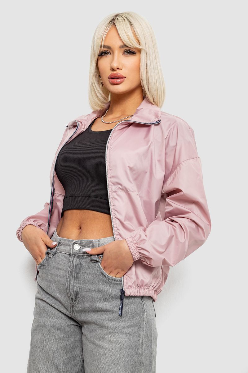 ФОТО КАРТИНКИ ЗОБРАЖЕННЯ Вітровка жіноча однотонна без підкладки AGER 257R362 L Пудровий РОЗДРІБ ОПТ ГУРТ ГУРТОМ ОПТОМ! З ЄВРОПИ! ЯКІСТЬ! Купити Львів Характеристики Ціна Оплата Доставка "БОГОДАР" ІНТЕРНЕТ-МАГАЗИН Огляд Рейтинг Порівняння Як вибрати Якісний