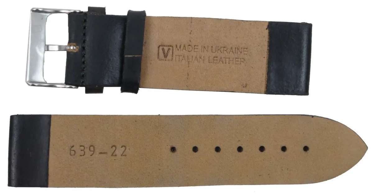 ФОТО КАРТИНКИ ЗОБРАЖЕННЯ Шкіряний ремінець для годинника MYKHAIL IKHTYAR Ш22 мм S639-22S чорний S639-22S black РОЗДРІБ ОПТ ГУРТ ГУРТОМ ОПТОМ! З ЄВРОПИ! ЯКІСТЬ! Купити Львів Характеристики Ціна Оплата Доставка "БОГОДАР" ІНТЕРНЕТ-МАГАЗИН Огляд Рейтинг Порівняння Як вибрати Якісний