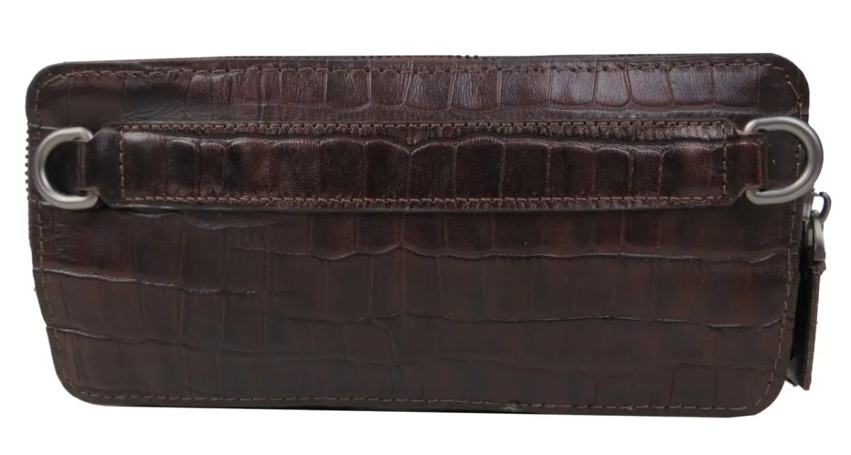 ФОТО КАРТИНКИ ЗОБРАЖЕННЯ Шкіряна барсетка на три відділи під крокодила MYKHAIL IKHTYAR коричнева 80072 croco brown РОЗДРІБ ОПТ ГУРТ ГУРТОМ ОПТОМ! З ЄВРОПИ! ЯКІСТЬ! Купити Львів Характеристики Ціна Оплата Доставка "БОГОДАР" ІНТЕРНЕТ-МАГАЗИН Огляд Рейтинг Порівняння Як вибрати Якісний
