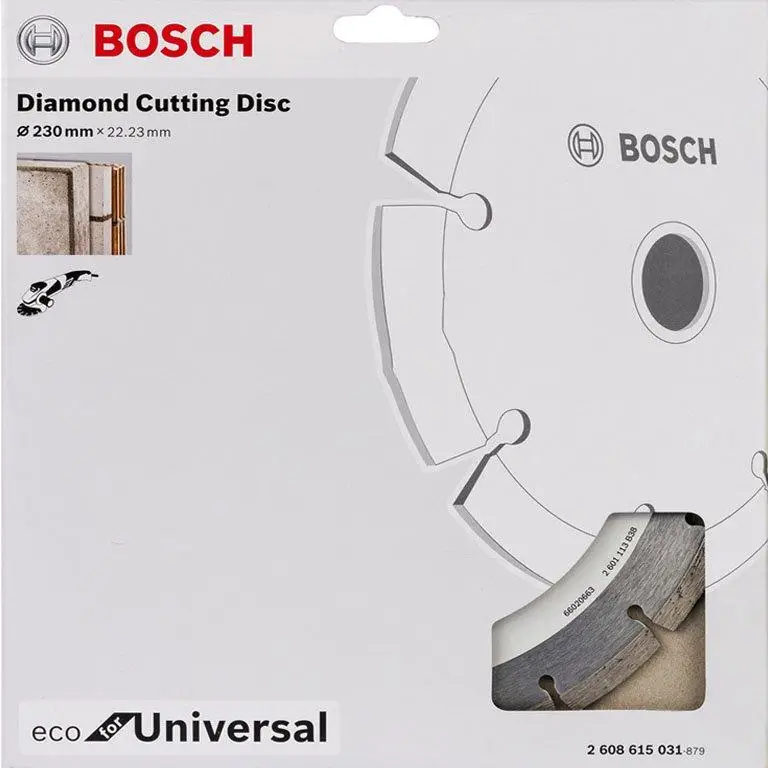 ФОТО КАРТИНКИ ЗОБРАЖЕННЯ Алмазний круг BOSCH ECO Universal 230x22,23x2,6x7мм (2608615031) РОЗДРІБ ОПТ ГУРТ ГУРТОМ ОПТОМ! З ЄВРОПИ! ЯКІСТЬ! Купити Львів Характеристики Ціна Оплата Доставка "БОГОДАР" ІНТЕРНЕТ-МАГАЗИН Огляд Рейтинг Порівняння Як вибрати Якісний