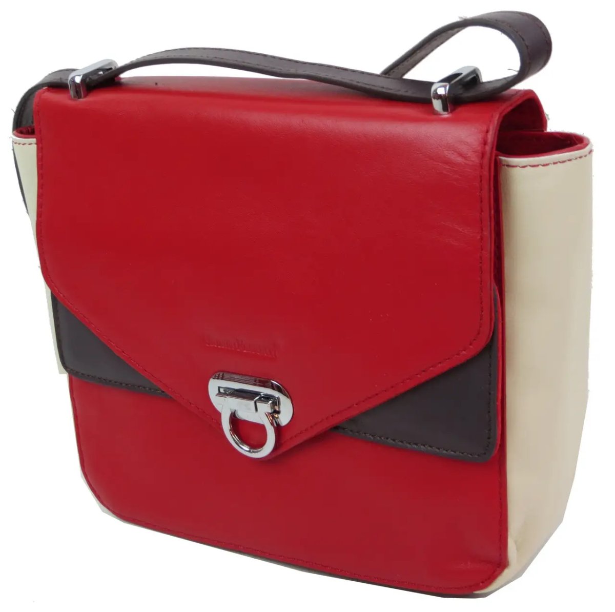 ФОТО КАРТИНКИ ЗОБРАЖЕННЯ Жіноча шкіряна сумка GIORGIO FERRETTI червона з бежевим 35553SD04 РОЗДРІБ ОПТ ГУРТ ГУРТОМ ОПТОМ! З ЄВРОПИ! ЯКІСТЬ! Купити Львів Характеристики Ціна Оплата Доставка "БОГОДАР" ІНТЕРНЕТ-МАГАЗИН Огляд Рейтинг Порівняння Як вибрати Якісний