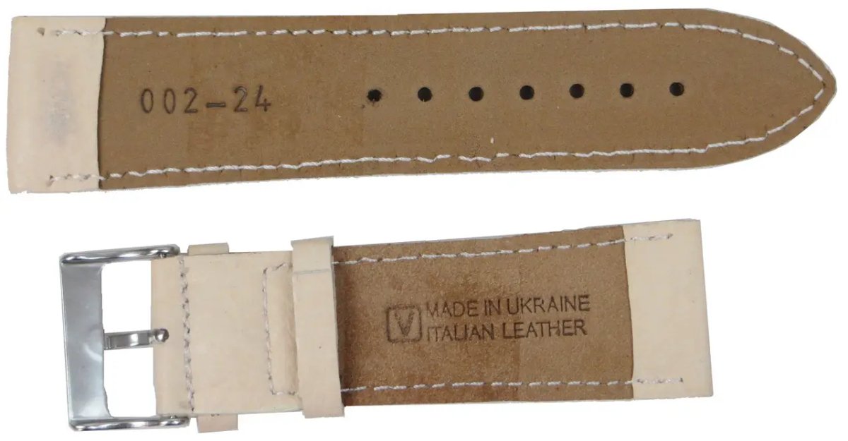 ФОТО КАРТИНКИ ЗОБРАЖЕННЯ Ремінець для годинника із шкіри MYKHAIL IKHTYAR Ш24 мм бежевий S002-024s beige РОЗДРІБ ОПТ ГУРТ ГУРТОМ ОПТОМ! З ЄВРОПИ! ЯКІСТЬ! Купити Львів Характеристики Ціна Оплата Доставка "БОГОДАР" ІНТЕРНЕТ-МАГАЗИН Огляд Рейтинг Порівняння Як вибрати Якісний