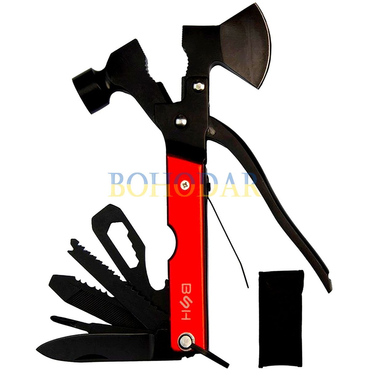 ФОТО КАРТИНКИ ЗОБРАЖЕННЯ Мультитул BSH ADVENTURE MT-003B 15/1 з молотком і сокирою чорне захисне покриття РОЗДРІБ ОПТ ГУРТ ГУРТОМ ОПТОМ! З ЄВРОПИ! ЯКІСТЬ! Купити Львів Характеристики Ціна Оплата Доставка "БОГОДАР" ІНТЕРНЕТ-МАГАЗИН Огляд Рейтинг Порівняння Як вибрати Якісний