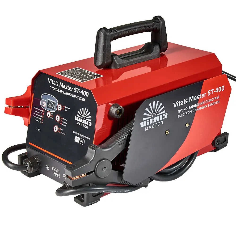 ФОТО КАРТИНКИ ЗОБРАЖЕННЯ Пуско-зарядний пристрій VITALS MASTER ST-400 : 12В і 24В (ST-400) РОЗДРІБ ОПТ ГУРТ ГУРТОМ ОПТОМ! З ЄВРОПИ! ЯКІСТЬ! Купити Львів Характеристики Ціна Оплата Доставка "БОГОДАР" ІНТЕРНЕТ-МАГАЗИН Огляд Рейтинг Порівняння Як вибрати Якісний