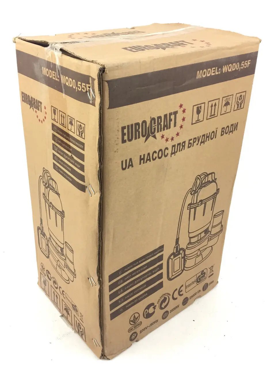 ФОТО КАРТИНКИ ЗОБРАЖЕННЯ Насос фекальний для септика EUROCRAFT 2550W Польща (WQD0,55F) РОЗДРІБ ОПТ ГУРТ ГУРТОМ ОПТОМ! З ЄВРОПИ! ЯКІСТЬ! Купити Львів Характеристики Ціна Оплата Доставка "БОГОДАР" ІНТЕРНЕТ-МАГАЗИН Огляд Рейтинг Порівняння Як вибрати Якісний