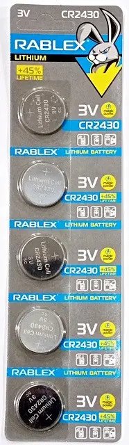 ФОТО КАРТИНКИ ЗОБРАЖЕННЯ Батарейки-таблетки RABLEX CR2430/3V блістер 5 шт. РОЗДРІБ ОПТ ГУРТ ГУРТОМ ОПТОМ! З ЄВРОПИ! ЯКІСТЬ! Купити Львів Характеристики Ціна Оплата Доставка "БОГОДАР" ІНТЕРНЕТ-МАГАЗИН Огляд Рейтинг Порівняння Як вибрати Якісний