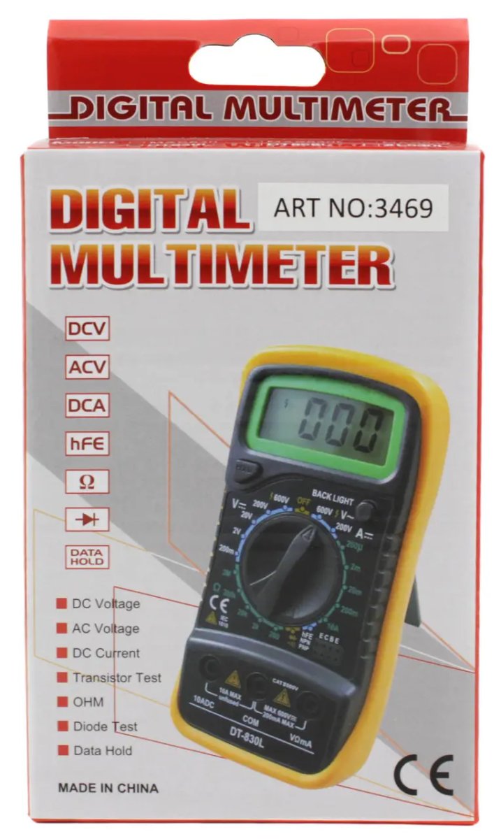 ФОТО КАРТИНКИ ЗОБРАЖЕННЯ Мультиметр DIGITAL DT-830L РОЗДРІБ ОПТ ГУРТ ГУРТОМ ОПТОМ! З ЄВРОПИ! ЯКІСТЬ! Купити Львів Характеристики Ціна Оплата Доставка "БОГОДАР" ІНТЕРНЕТ-МАГАЗИН Огляд Рейтинг Порівняння Як вибрати Якісний