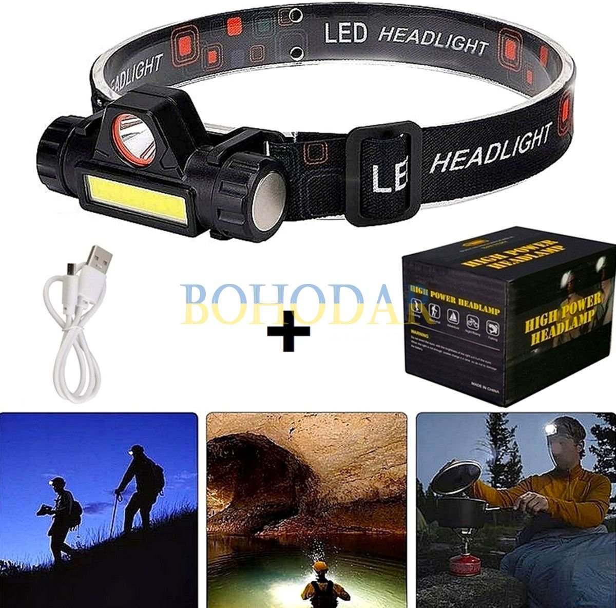 ФОТО КАРТИНКИ ЗОБРАЖЕННЯ Ліхтарик фонарик налобний 5/1 DDK 823 +МАГНІТ CREE COB USB LED Польща! РОЗДРІБ ОПТ ГУРТ ГУРТОМ ОПТОМ! З ЄВРОПИ! ЯКІСТЬ! Купити Львів Характеристики Ціна Оплата Доставка "БОГОДАР" ІНТЕРНЕТ-МАГАЗИН Огляд Рейтинг Порівняння Як вибрати Якісний