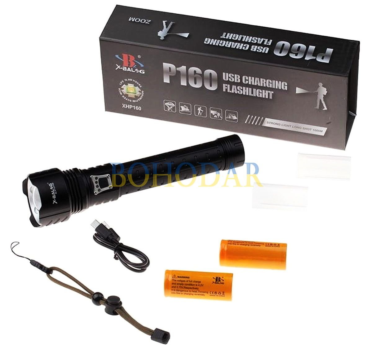 ФОТО КАРТИНКИ ЗОБРАЖЕННЯ Ліхтарик з Повербанком (Powerbank) X-BALOG BL-P713-P160 L-094B +POWERBANK ліхтар фонарик XHP160 16 Ядер USB Type-C 2x 26650 17600 mAh (8800+8800) 10000 Лм 1 Км Польща! РОЗДРІБ ОПТ ГУРТ ГУРТОМ ОПТОМ! З ЄВРОПИ! ЯКІСТЬ! Купити Львів Характеристики Ціна Оплата Доставка "БОГОДАР" ІНТЕРНЕТ-МАГАЗИН Огляд Рейтинг Порівняння Як вибрати Якісний